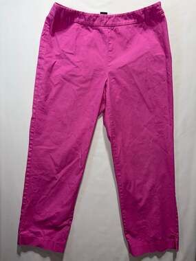 Rafaella Women’s Pink Pants Size 12. EUC